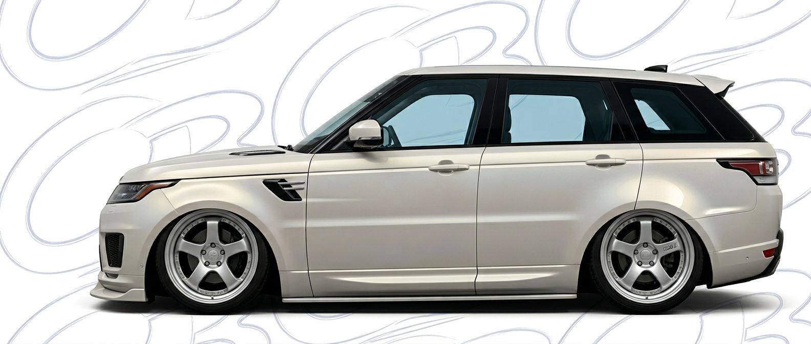 Detailed view of 2022 Land Rover Range Rover Sport 2022 featuring lightweight, durable construction.