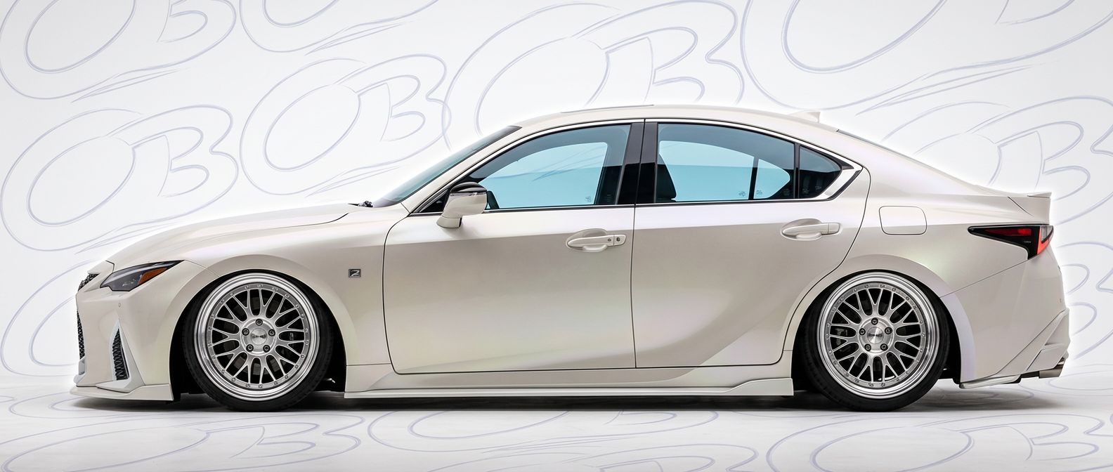 Front-angle view of  Lexus  Lexus - Durable and stylish exterior enhancement.