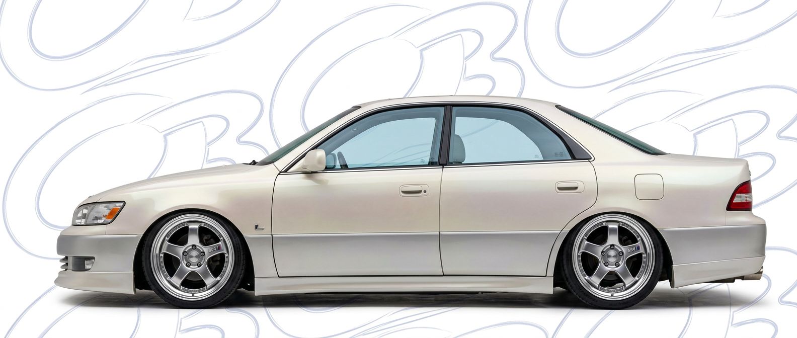 Detailed view of 2000 Lexus ES Series 2000 featuring lightweight, durable construction.