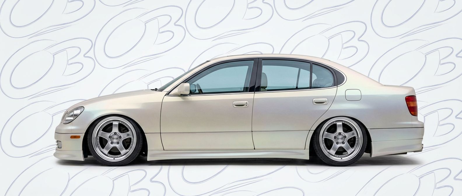 Front-angle view of 1998 Lexus GS Series 1998 - Durable and stylish exterior enhancement.