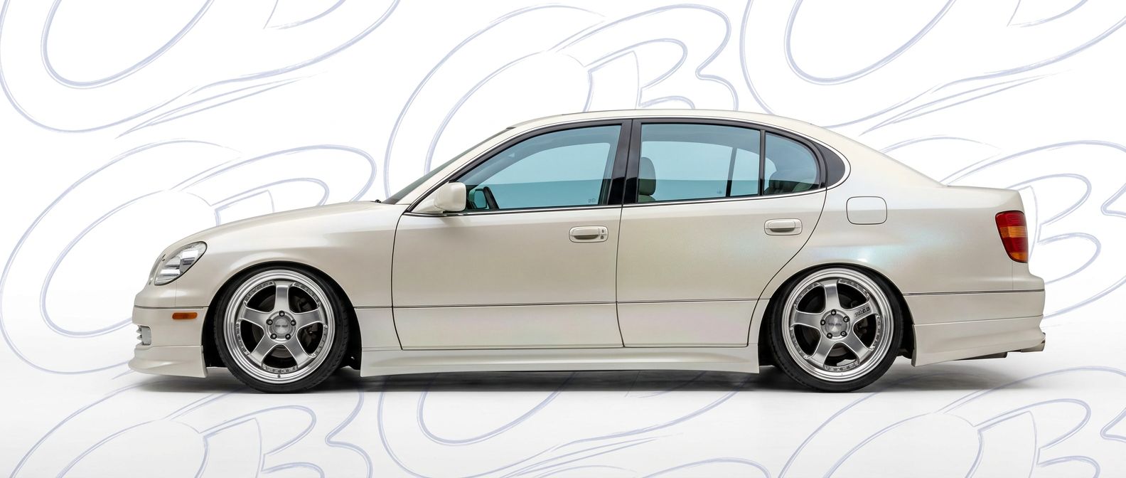 Aerodynamic 2002 Lexus GS Series 2002 - Sleek design for enhanced vehicle styling.