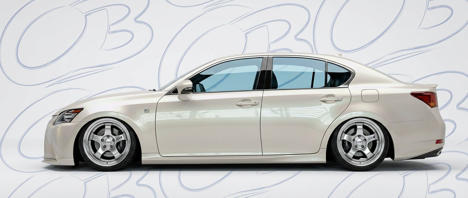 High-quality  Lexus GS Series GS Series exterior shot with professional studio lighting.