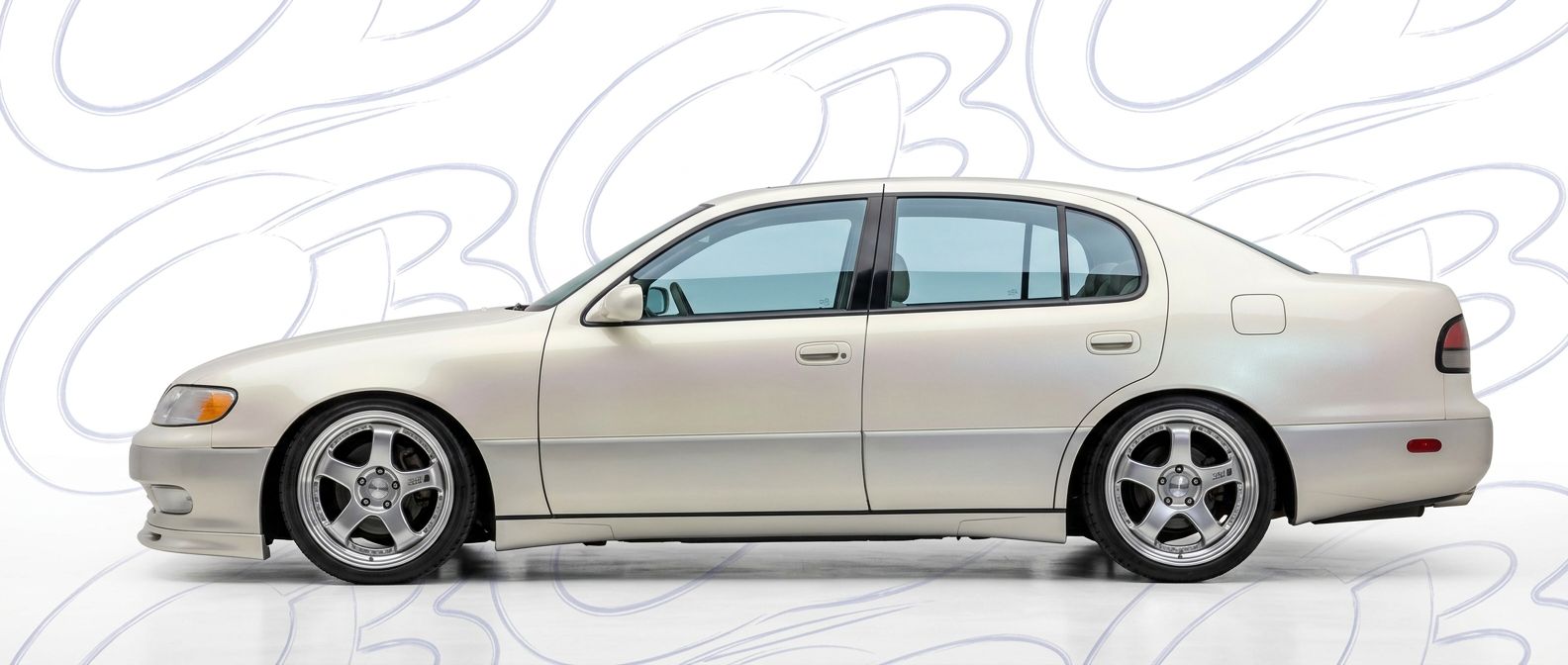 Detailed view of 1996 Lexus GS300 1996 featuring lightweight, durable construction.