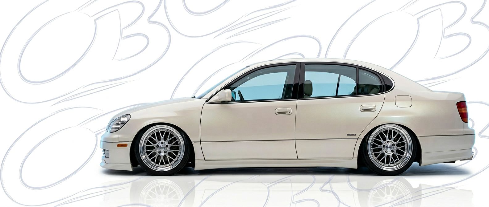 High-quality 1999 Lexus GS300 1999 exterior shot with professional studio lighting.