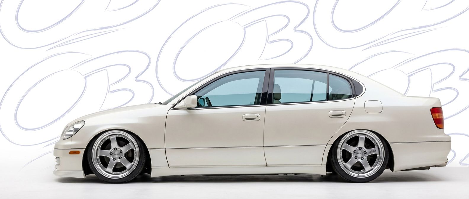 Detailed view of 2002 Lexus GS300 2002 featuring lightweight, durable construction.