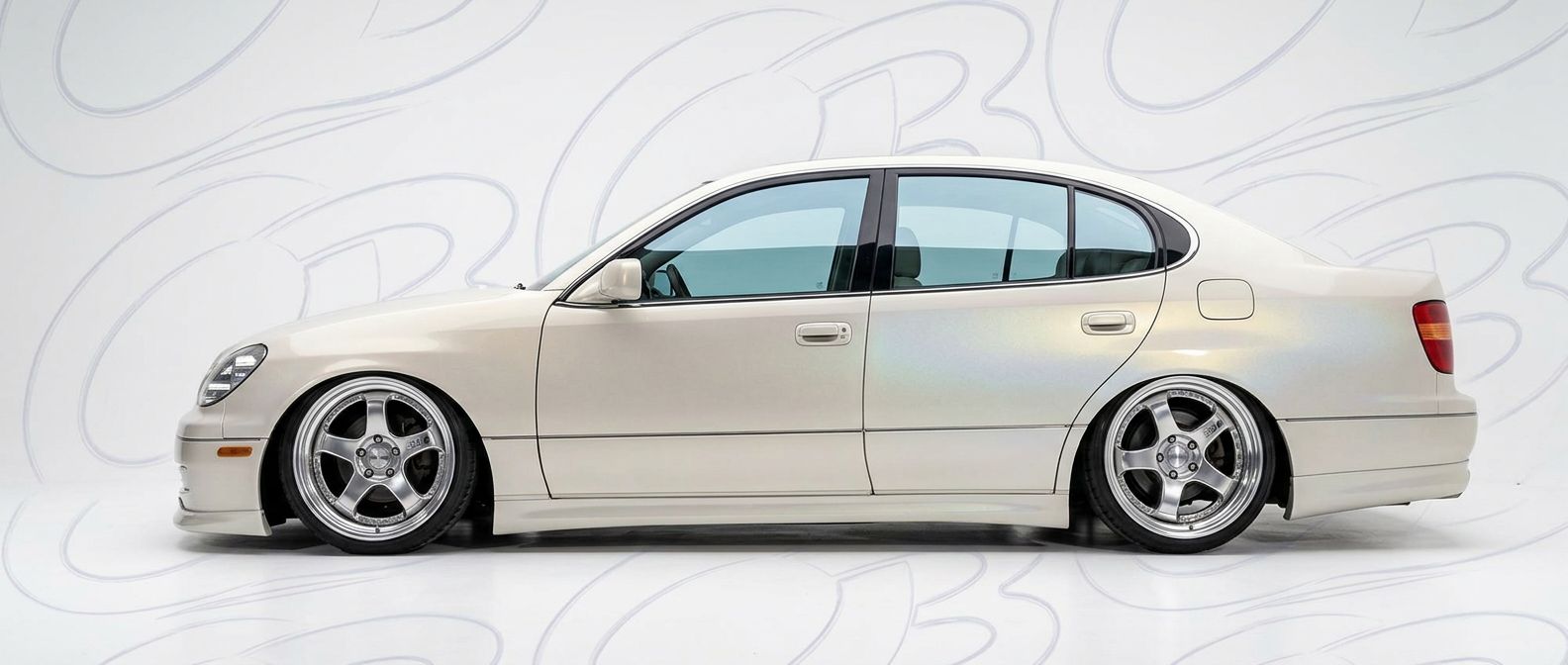 Top-tier 2005 Lexus GS300 2005 featuring a high-gloss finish and carbon fiber weave.
