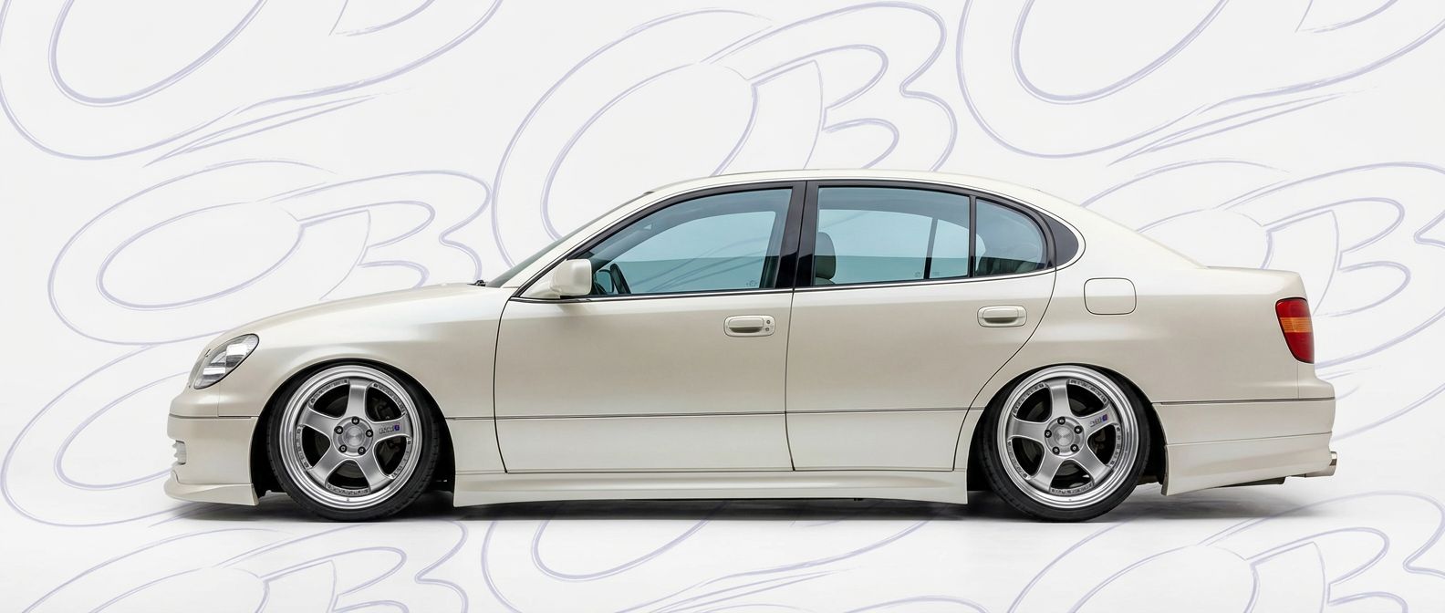 Detailed view of  Lexus GS300 GS300 featuring lightweight, durable construction.