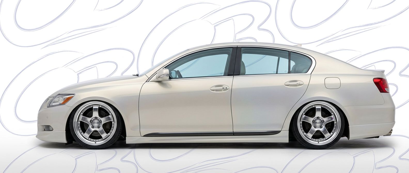 Front-angle view of 2010 Lexus GS350 2010 - Durable and stylish exterior enhancement.