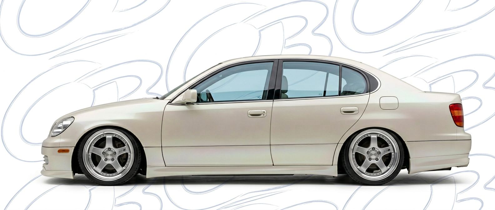Detailed view of 1999 Lexus GS400 1999 featuring lightweight, durable construction.