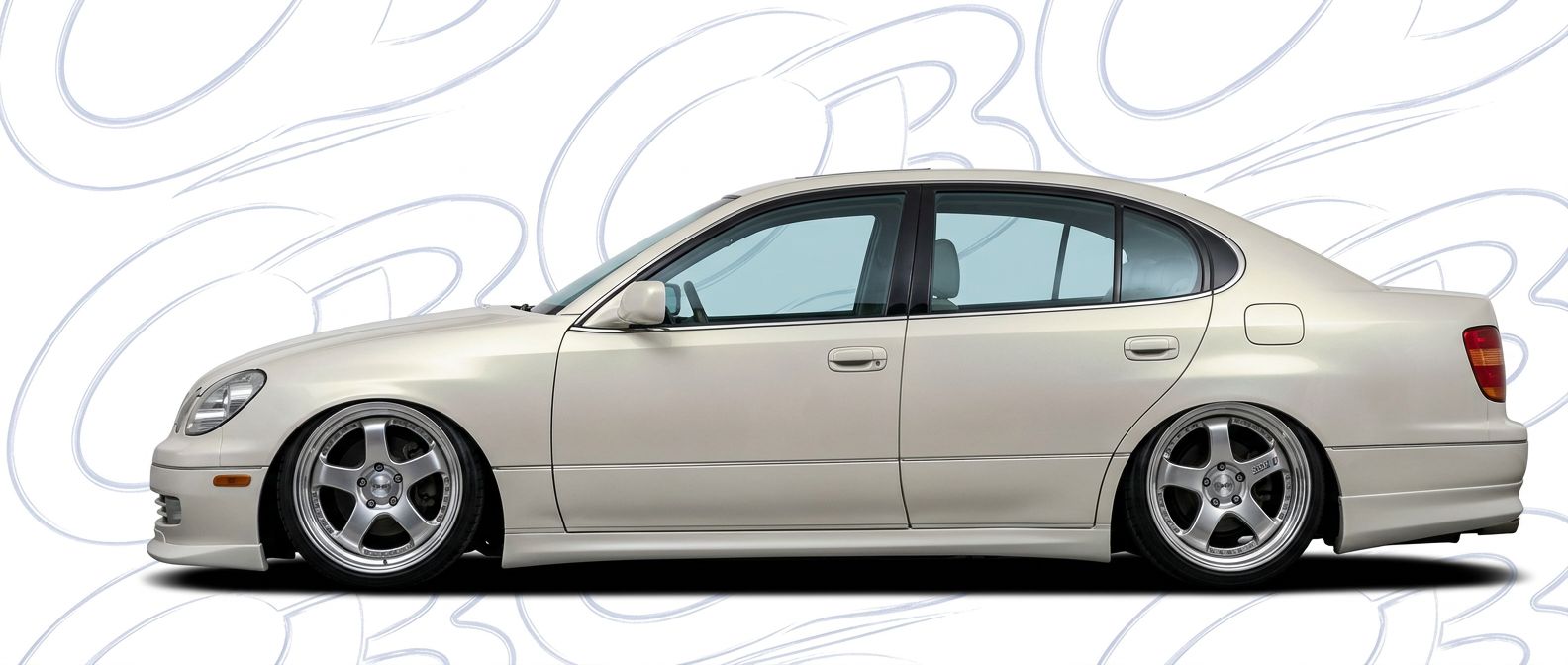 Detailed view of 2005 Lexus GS400 2005 featuring lightweight, durable construction.