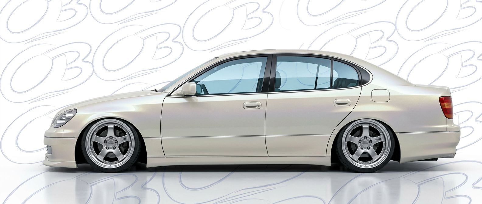 Detailed view of 2000 Lexus GS430 2000 featuring lightweight, durable construction.