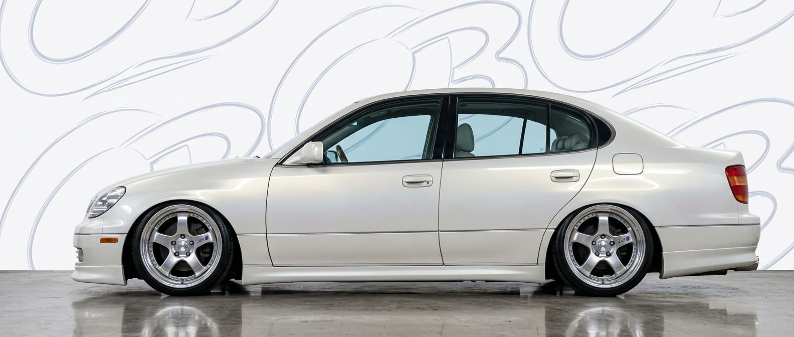 High-quality 2002 Lexus GS430 2002 exterior shot with professional studio lighting.