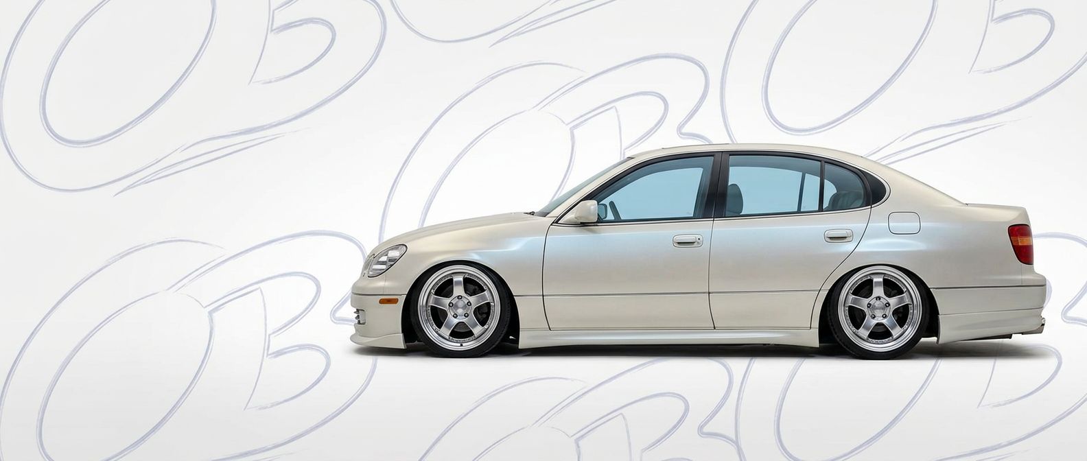 Front-angle view of 2004 Lexus GS430 2004 - Durable and stylish exterior enhancement.