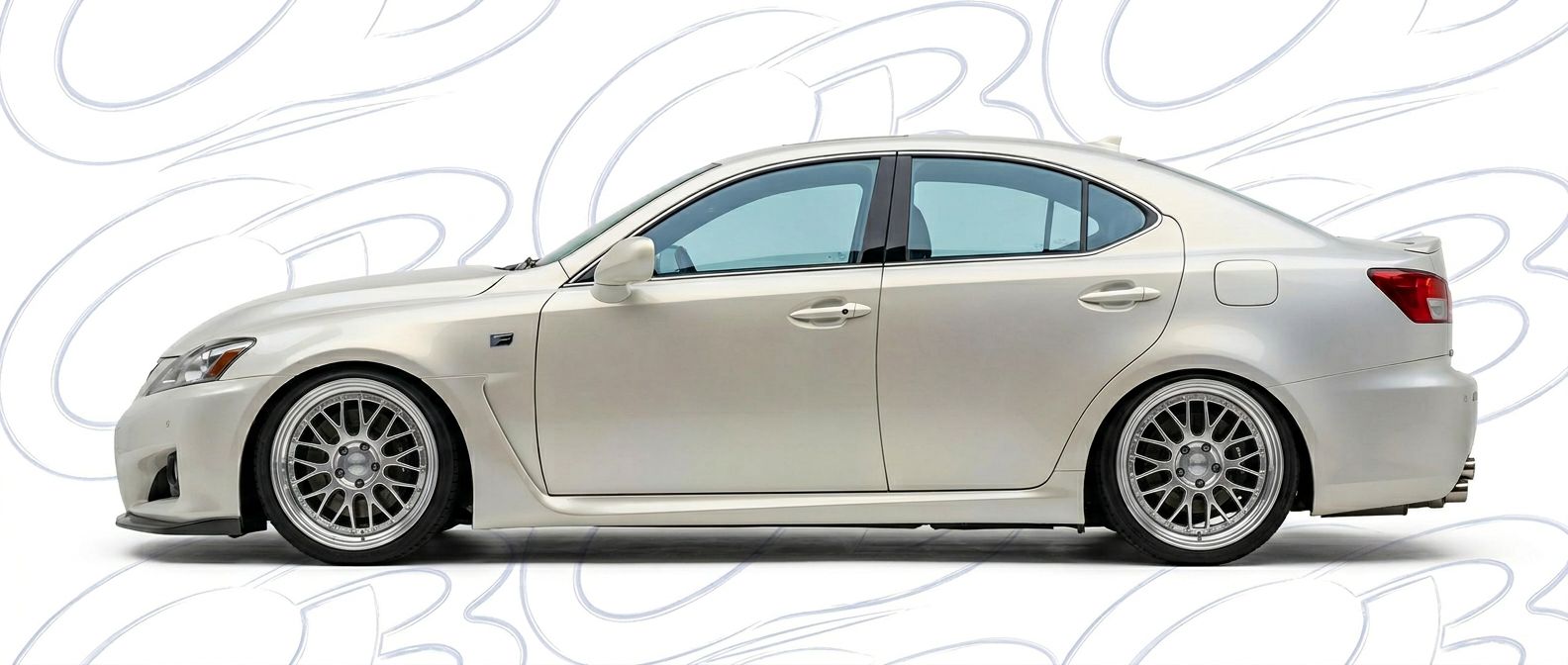 Aerodynamic 2011 Lexus IS F 2011 - Sleek design for enhanced vehicle styling.