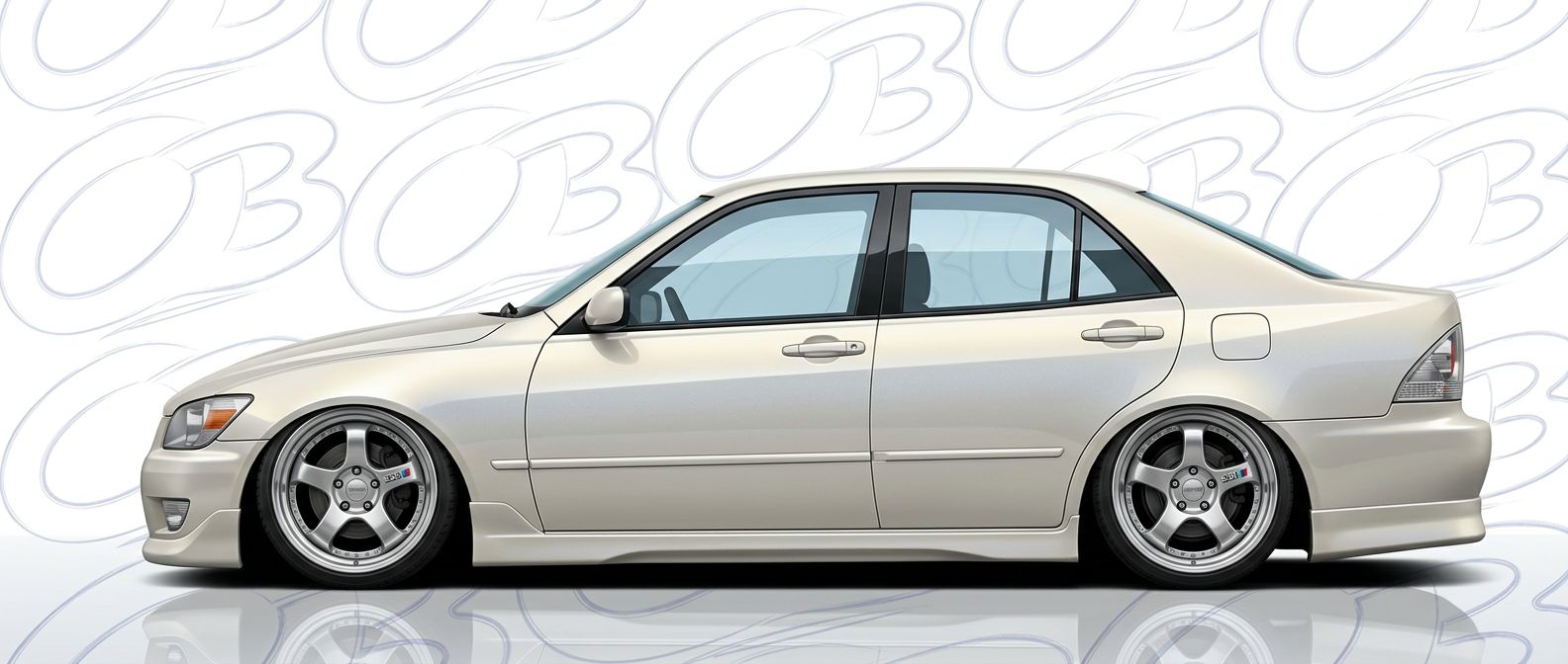 Professional automotive photography of a 2005 Lexus IS Series with high-fidelity 2005.