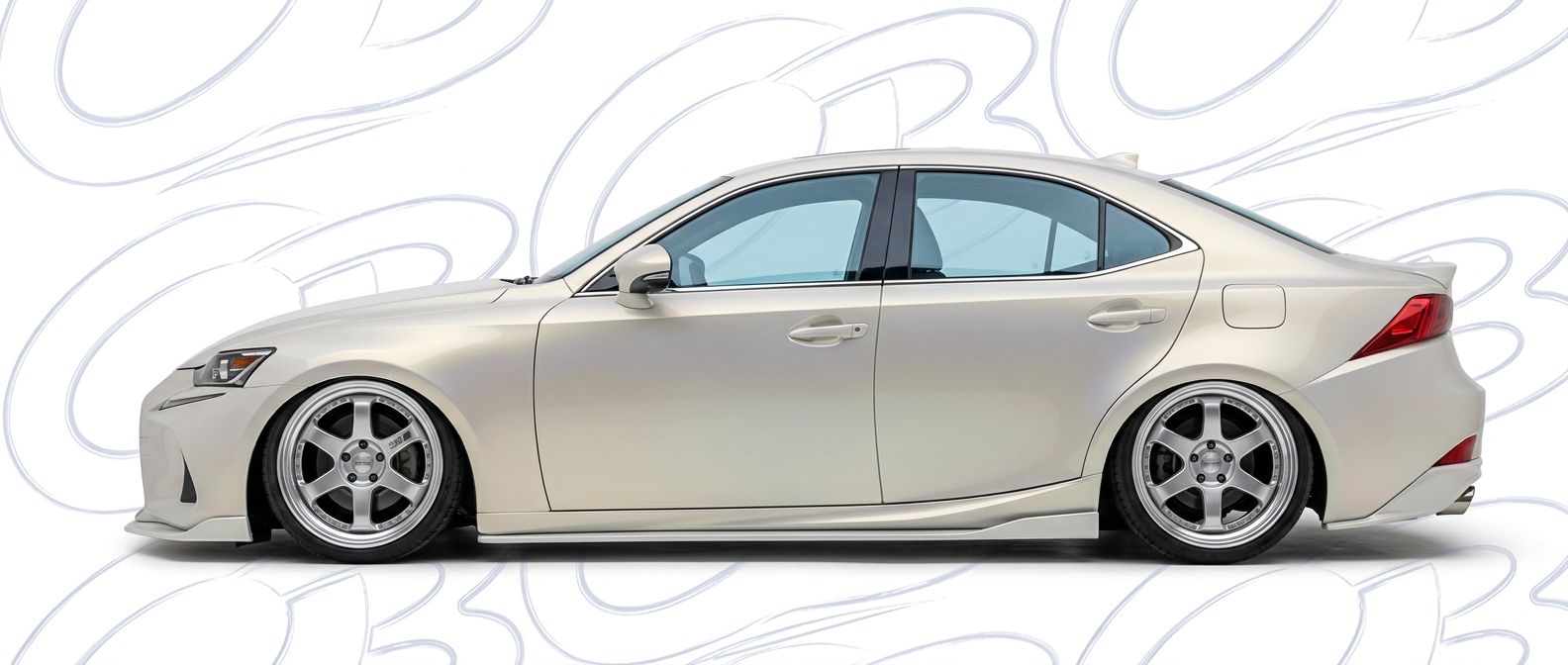 Aerodynamic 2020 Lexus IS Series 2020 - Sleek design for enhanced vehicle styling.