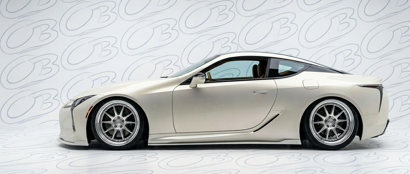 Detailed view of 2018 Lexus LC500 2018 featuring lightweight, durable construction.