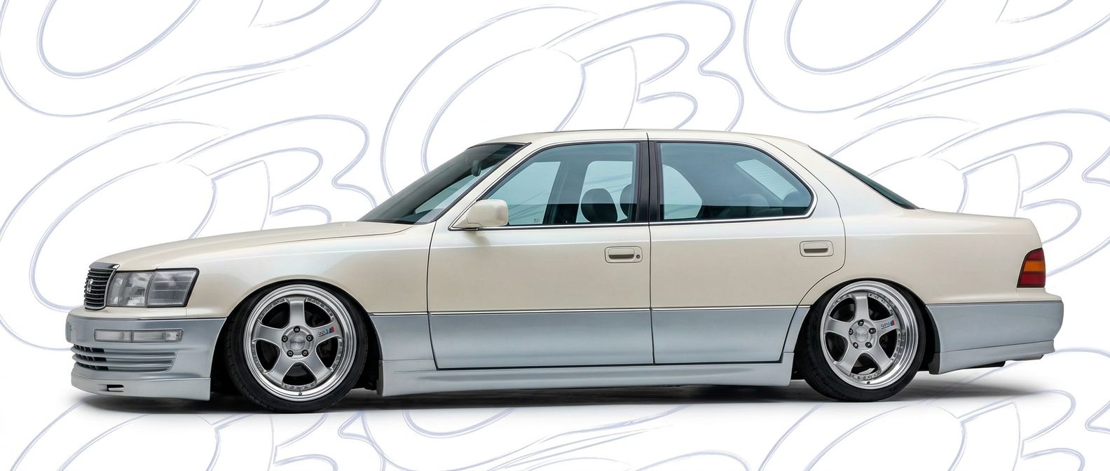 Detailed view of 1993 Lexus LS400 1993 featuring lightweight, durable construction.