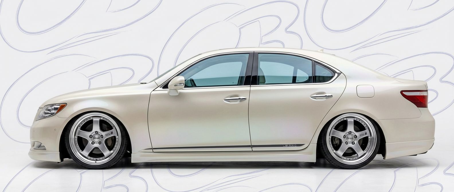 High-quality 2008 Lexus LS460 2008 exterior shot with professional studio lighting.