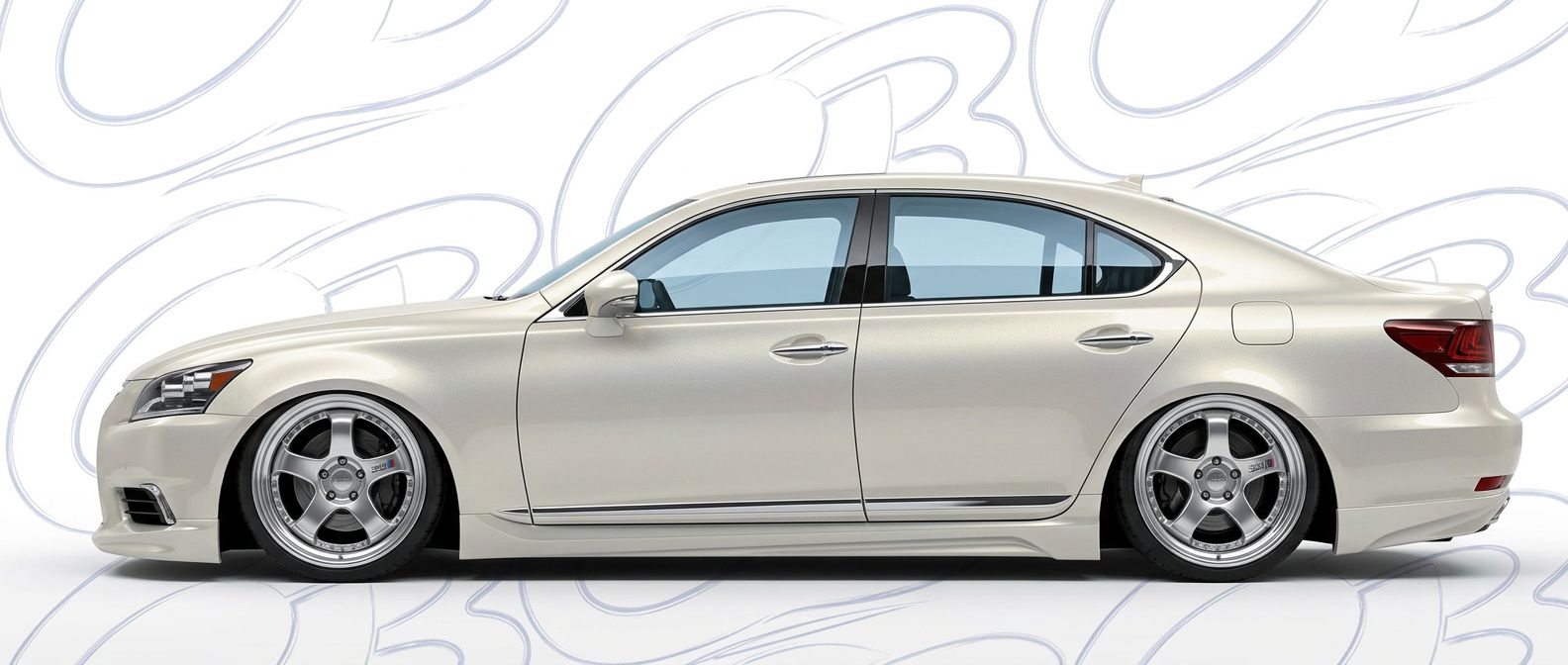 Aerodynamic 2014 Lexus LS460 2014 - Sleek design for enhanced vehicle styling.
