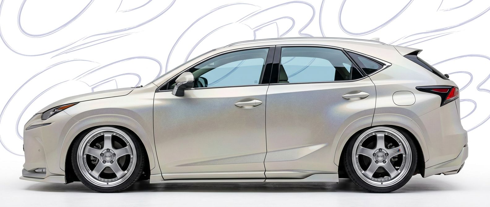 Custom 2015 for 2015 Lexus NX300 - Premium aerodynamic automotive body parts.