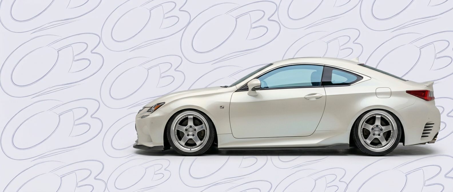 Aerodynamic  Lexus RC RC - Sleek design for enhanced vehicle styling.