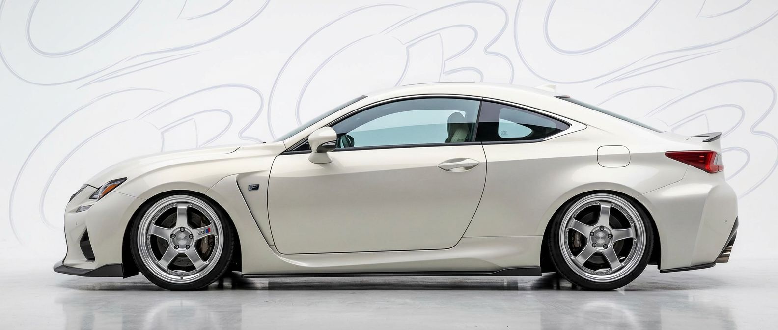 High-quality 2015 Lexus RC-F 2015 exterior shot with professional studio lighting.