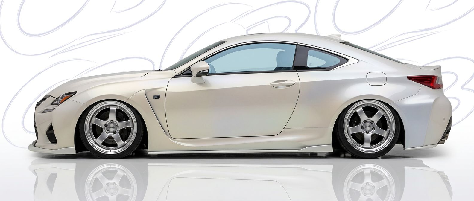 High-quality 2016 Lexus RC-F 2016 exterior shot with professional studio lighting.