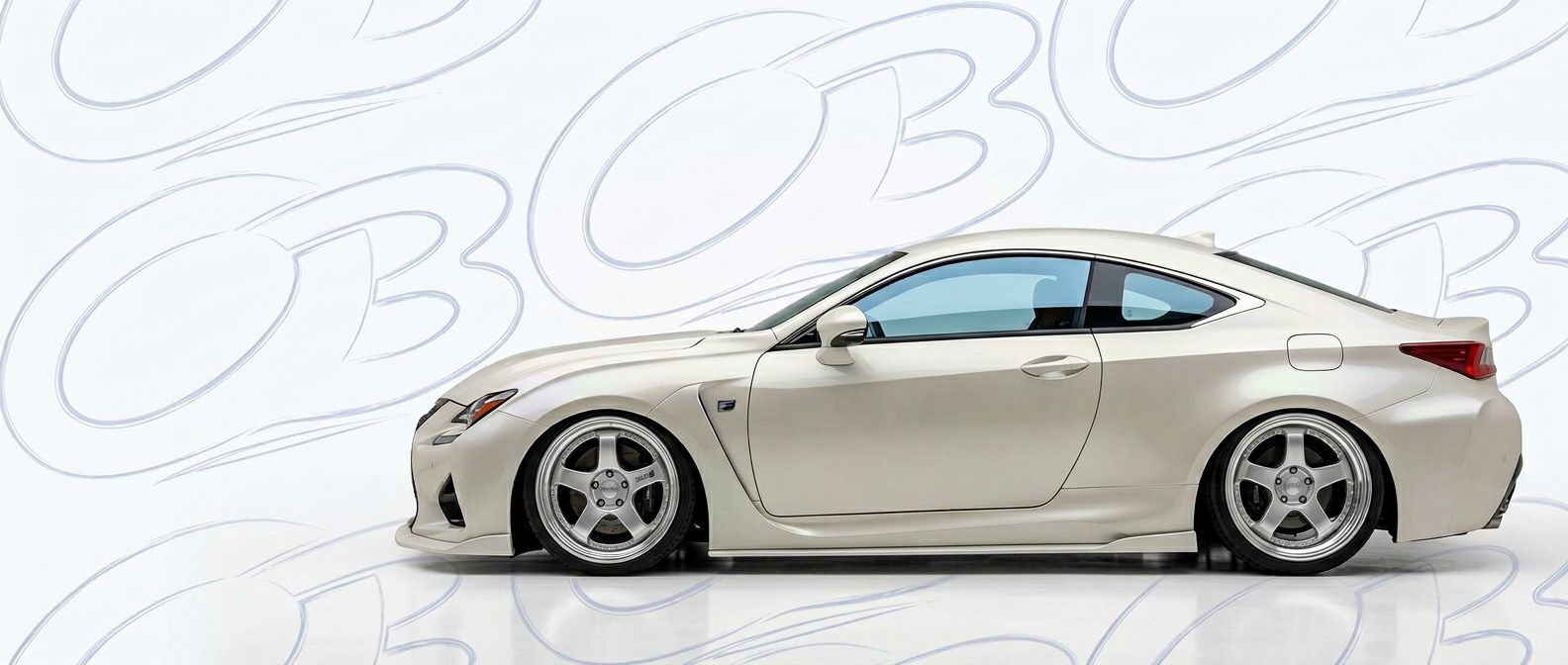 Top-tier 2019 Lexus RC-F 2019 featuring a high-gloss finish and carbon fiber weave.