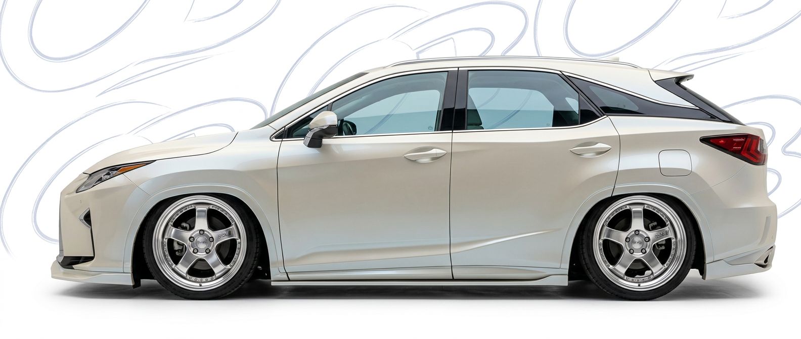 Custom 2018 for 2018 Lexus RX450 - Premium aerodynamic automotive body parts.