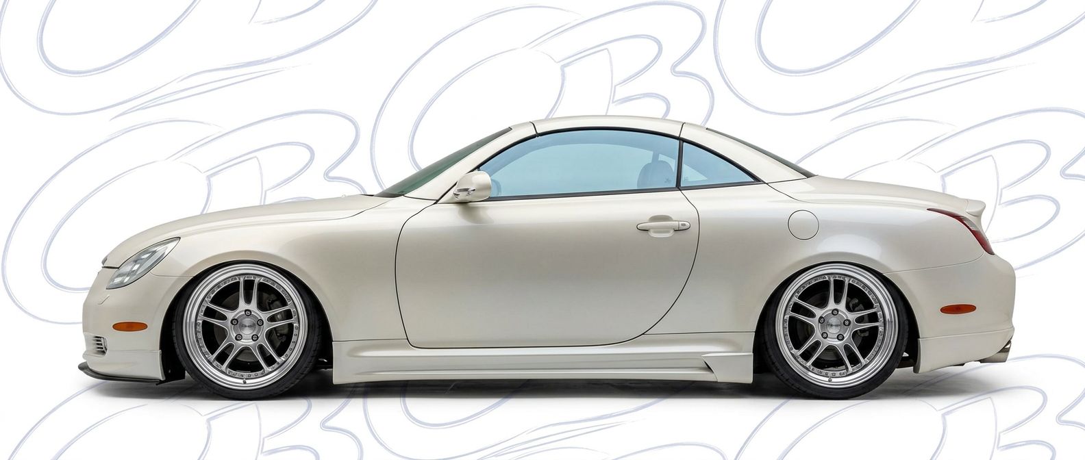 Detailed view of 2003 Lexus SC430 2003 featuring lightweight, durable construction.
