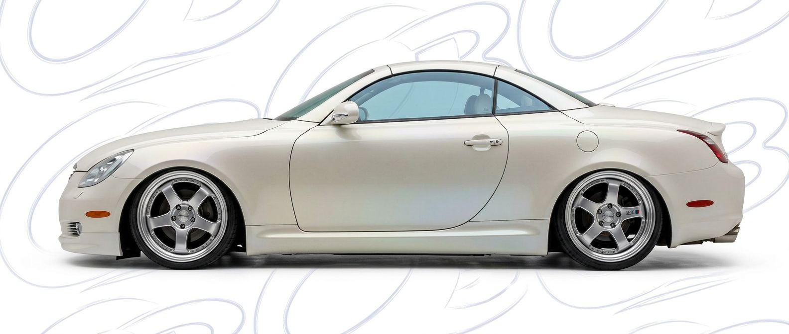 Front-angle view of 2007 Lexus SC430 2007 - Durable and stylish exterior enhancement.