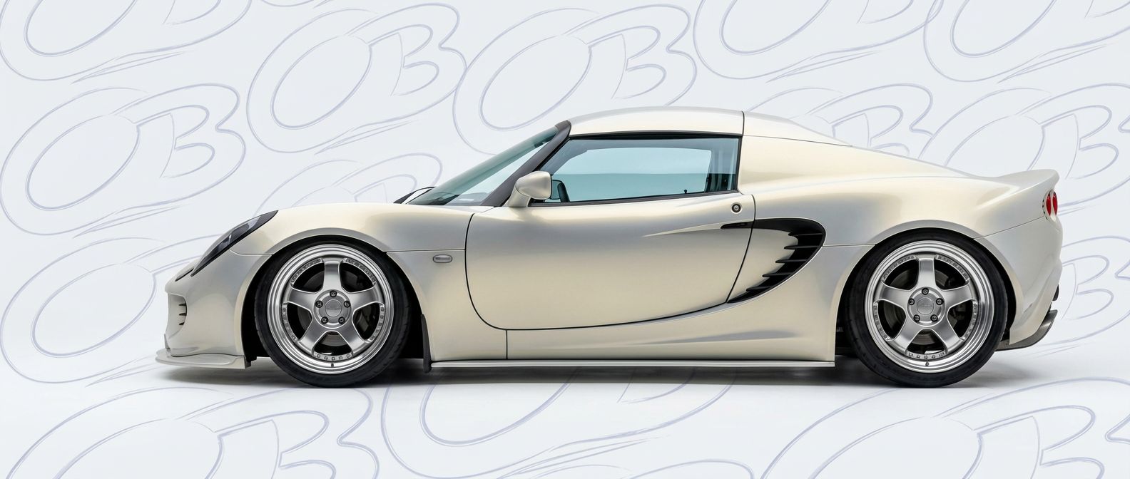 Front-angle view of  Lotus Elise Elise - Durable and stylish exterior enhancement.