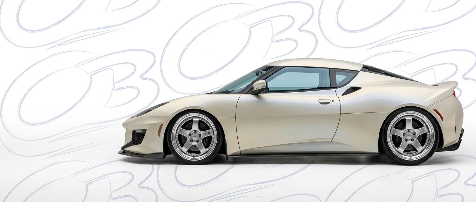 Detailed view of 2019 Lotus Evora 2019 featuring lightweight, durable construction.