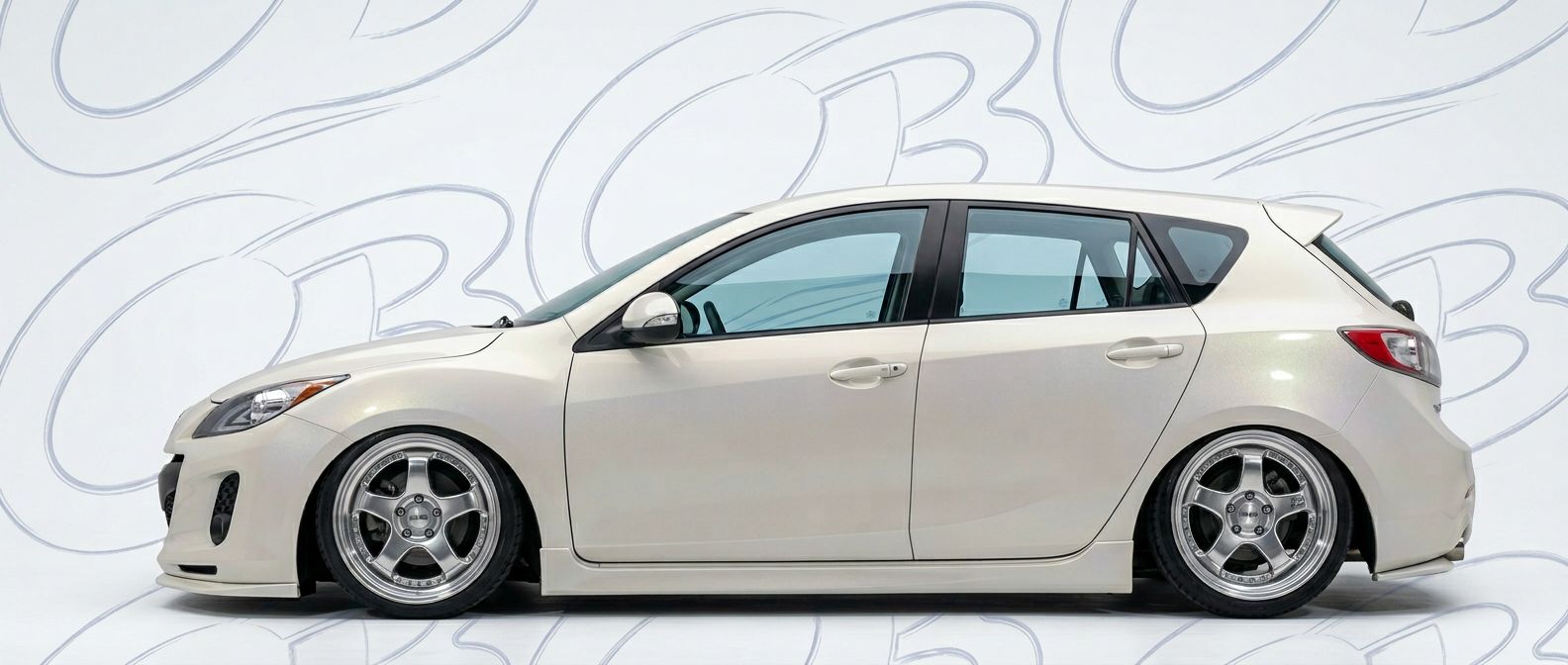 Custom 2013 for 2013 Mazda 3 - Premium aerodynamic automotive body parts.