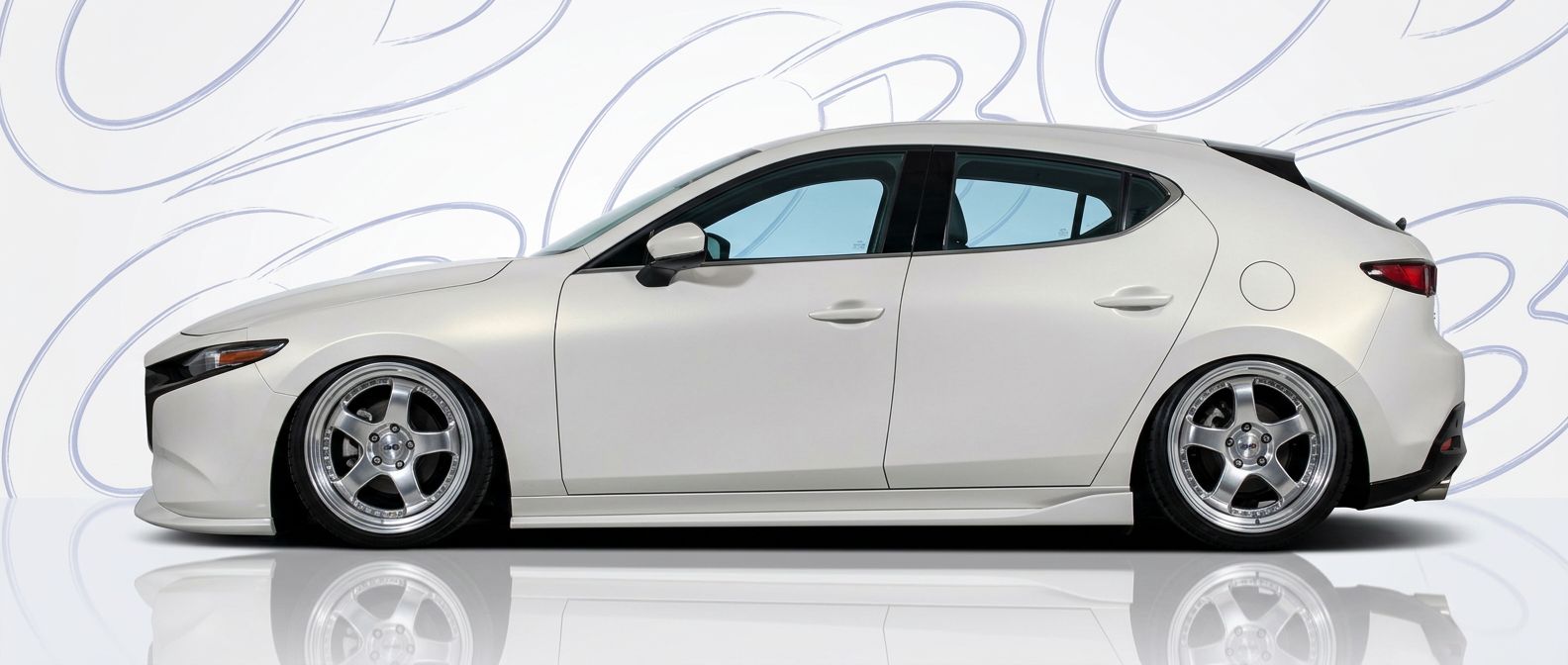 Mazda 3 2020 - Bodykits, Bumpers, Fenders and more... High-quality 2020 Mazda 3 2020 exterior shot with professional studio lighting.