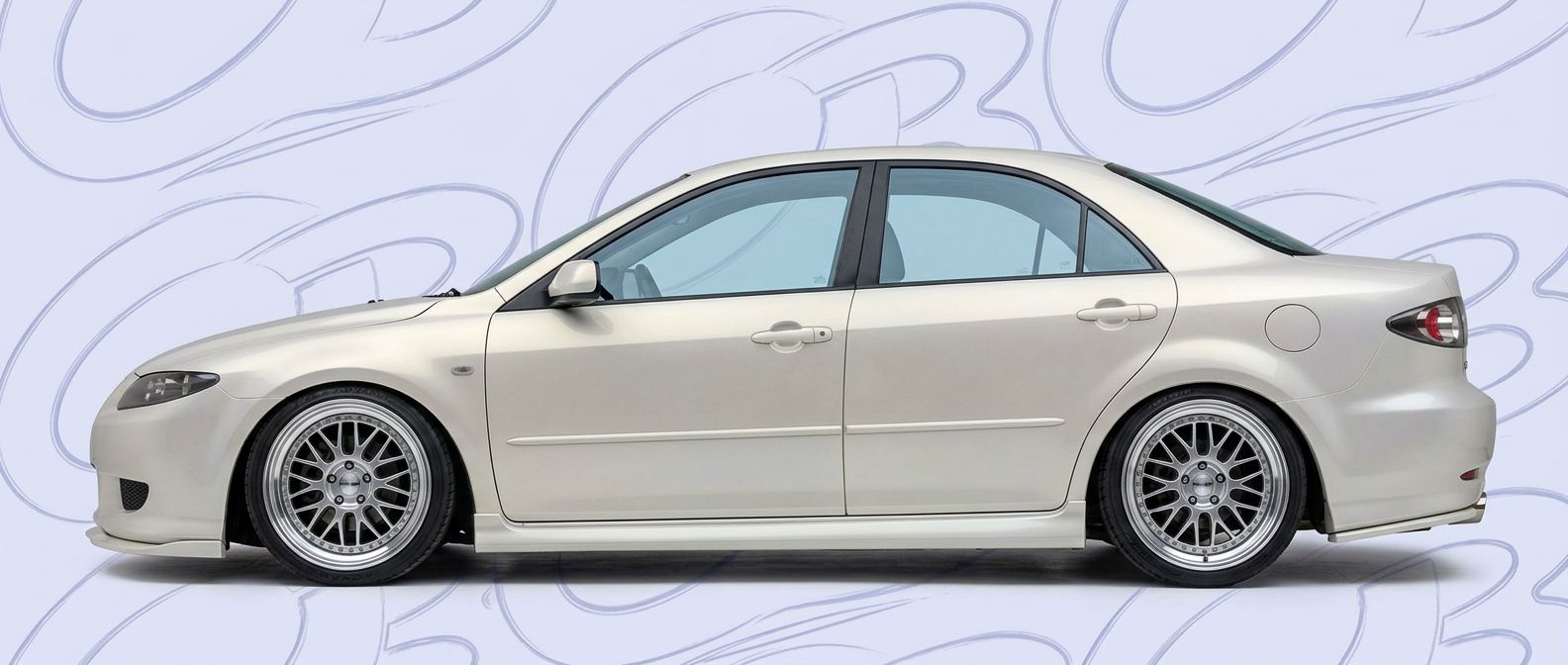 Top-tier 2005 Mazda 6 2005 featuring a high-gloss finish and carbon fiber weave.