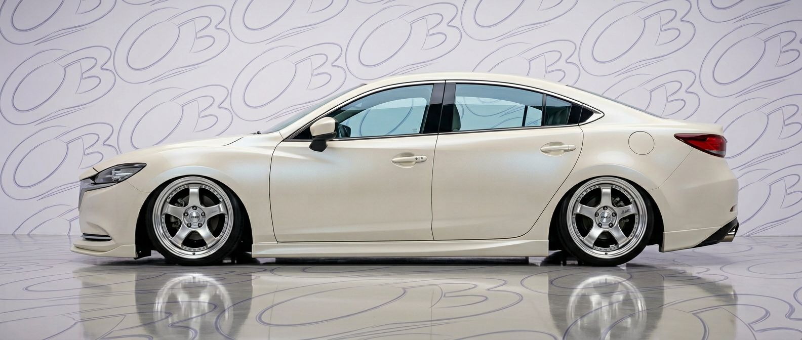 Top-tier  Mazda 6 6 featuring a high-gloss finish and carbon fiber weave.