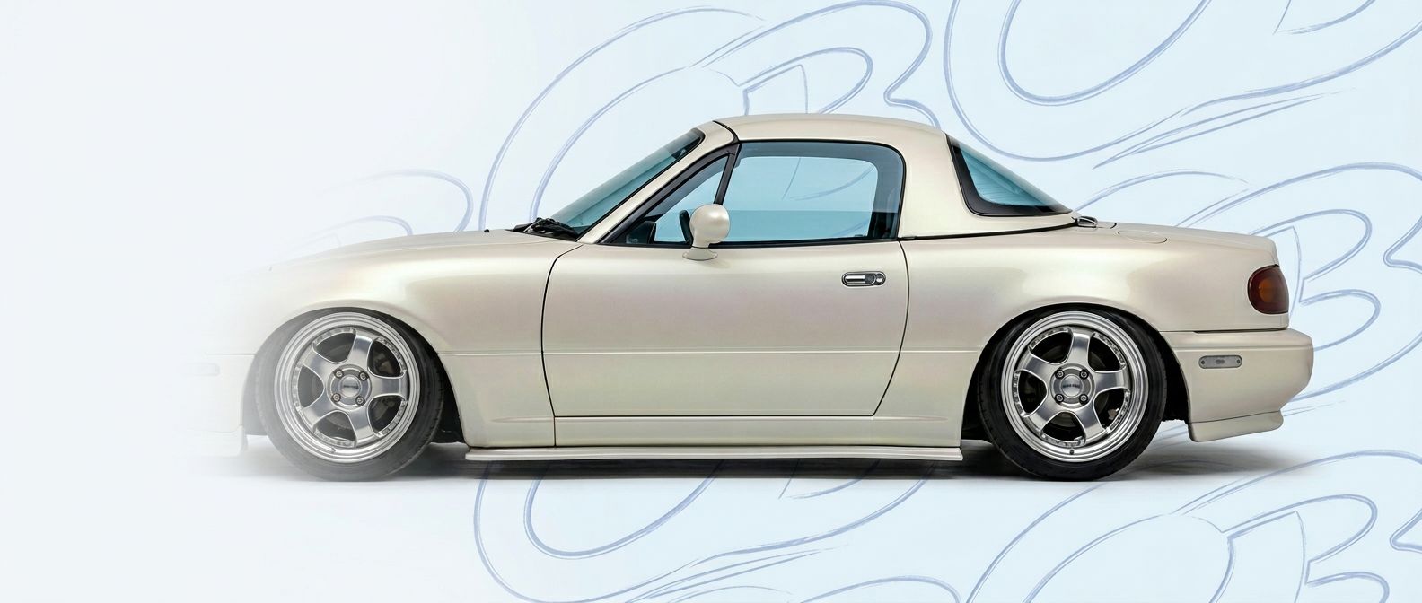 Detailed view of 1993 Mazda Miata 1993 featuring lightweight, durable construction.