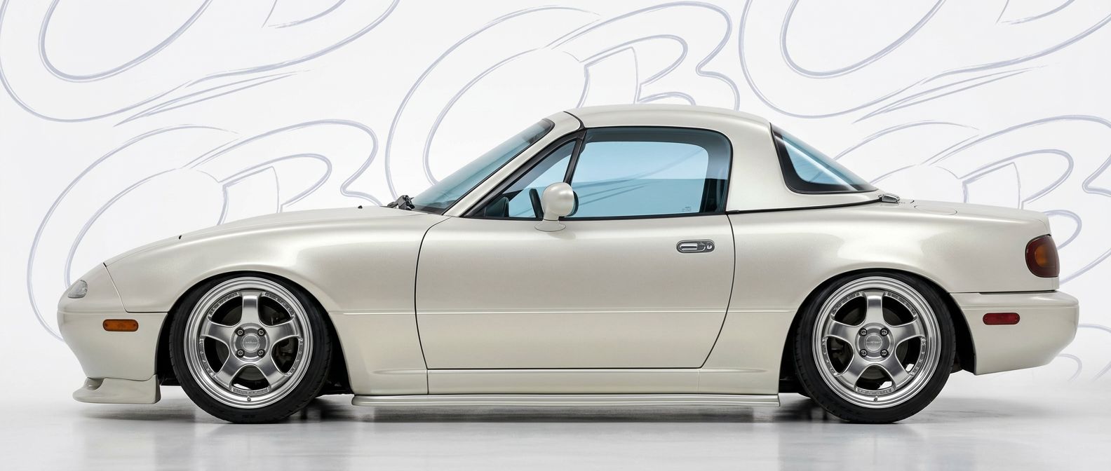 High-quality 1996 Mazda Miata 1996 exterior shot with professional studio lighting.