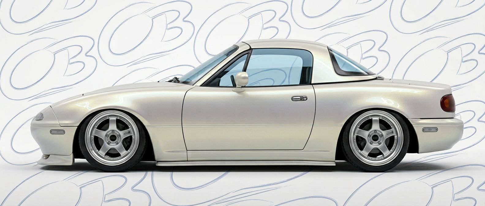 Top-tier 1997 Mazda Miata 1997 featuring a high-gloss finish and carbon fiber weave.
