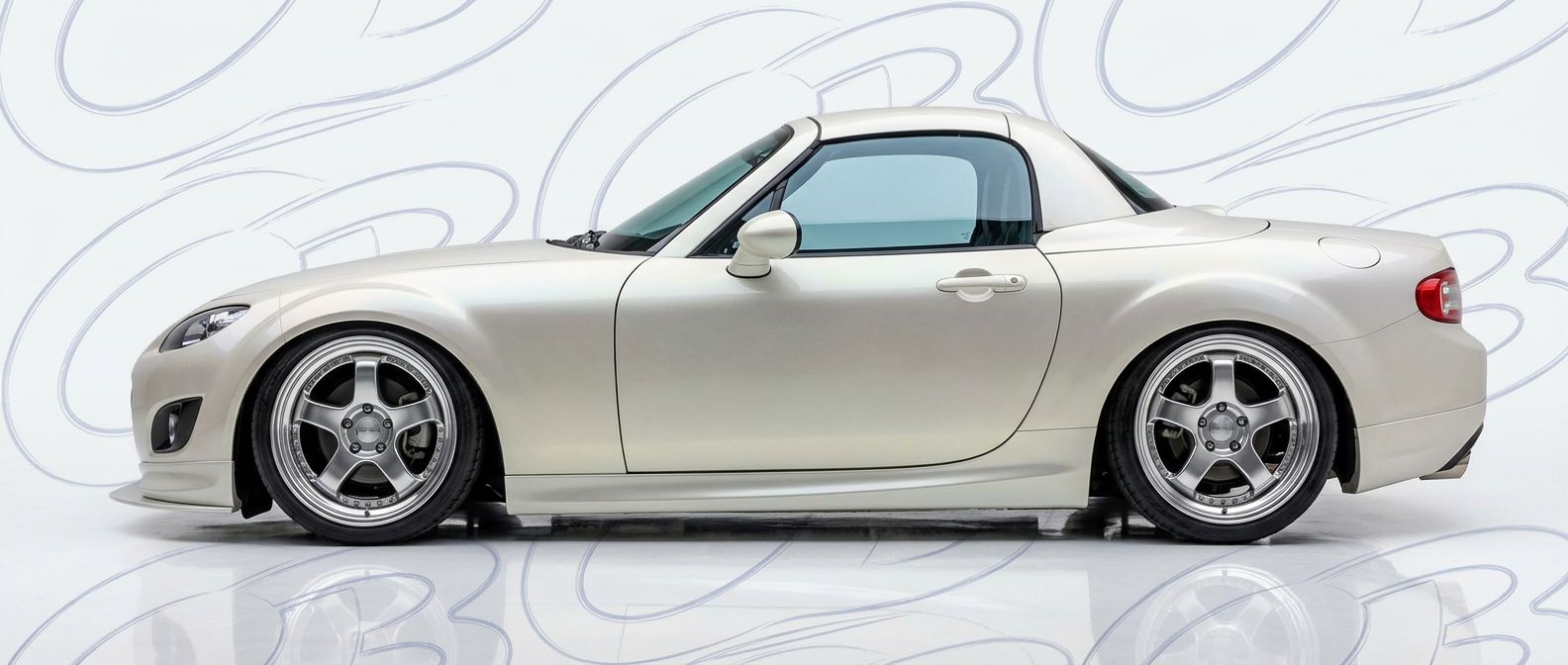Top-tier 2007 Mazda Miata 2007 featuring a high-gloss finish and carbon fiber weave.