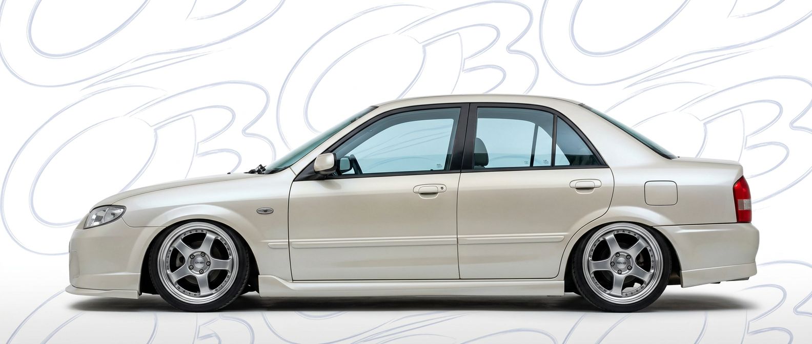 Aggressive  Mazda Protege Protege styling to enhance your vehicle's aesthetic.