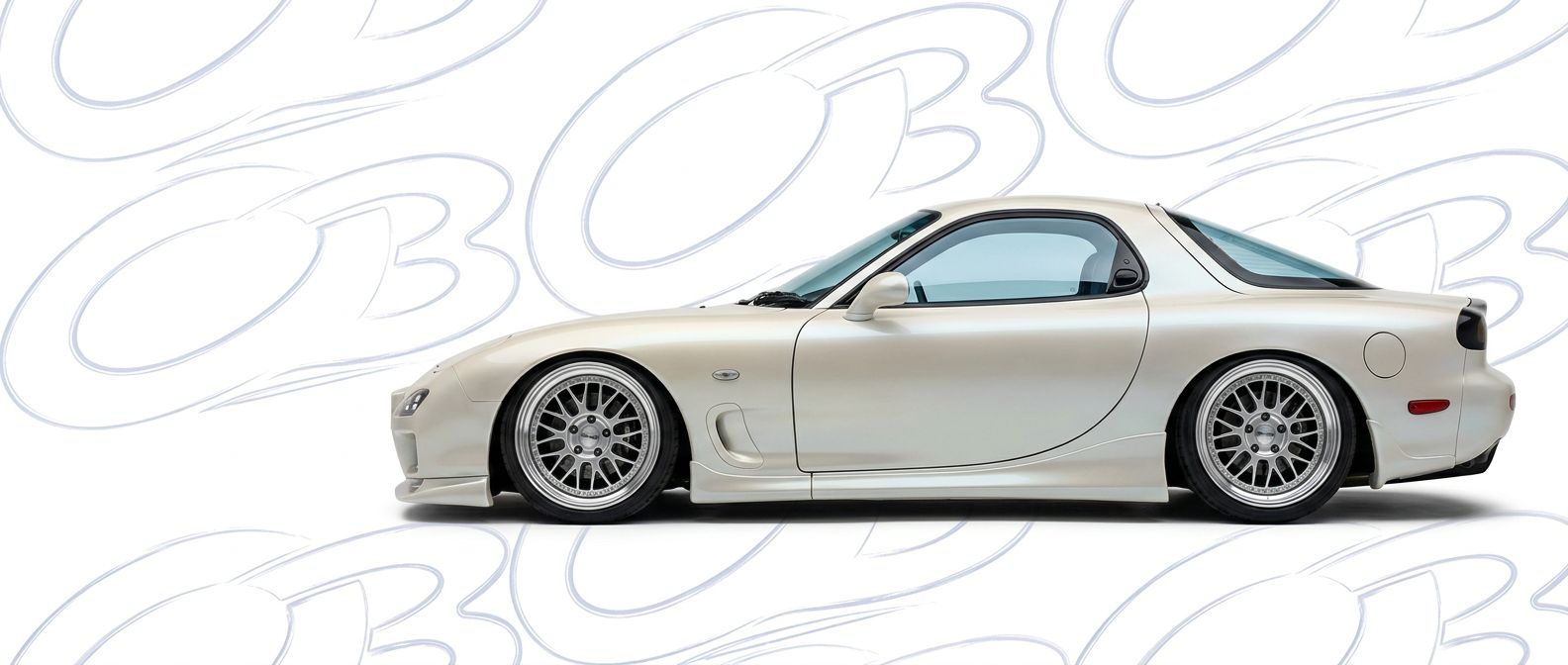 Front-angle view of 1994 Mazda RX-7 1994 - Durable and stylish exterior enhancement.