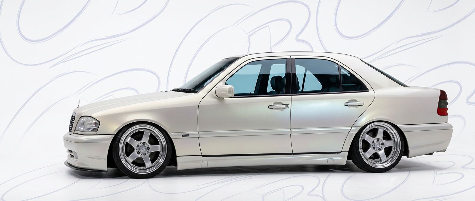 Mercedes-Benz C-Class 1997 - Bodykits, Bumpers, Fenders and more... Detailed view of 1997 Mercedes-Benz C-Class 1997 featuring lightweight, durable construction.