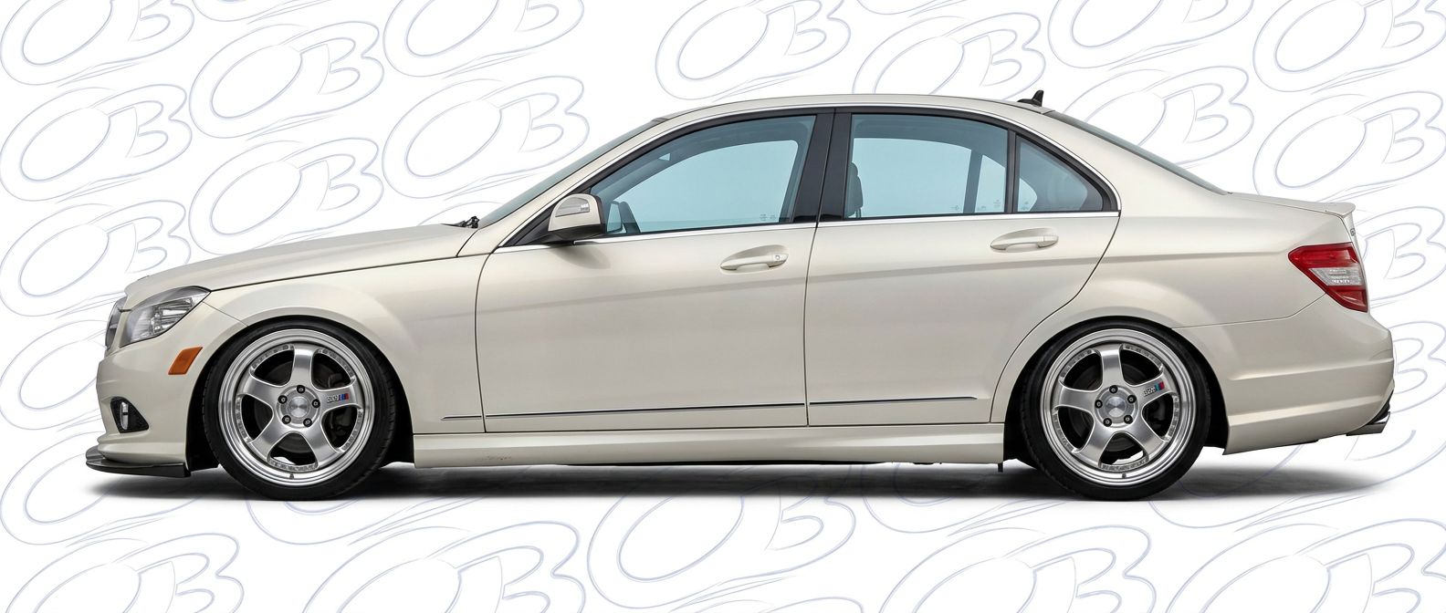 Top-tier 2008 Mercedes-Benz C-Class 2008 featuring a high-gloss finish and carbon fiber weave.