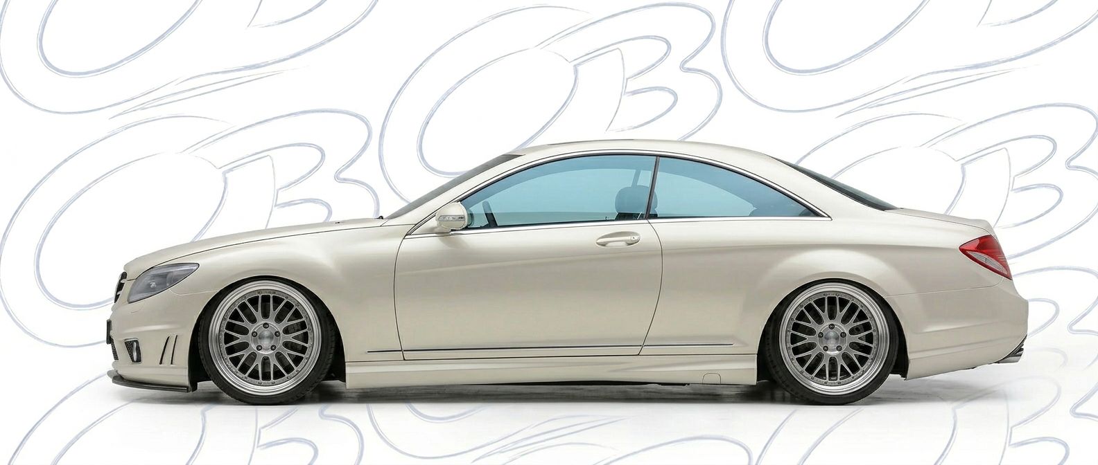 Detailed view of 2009 Mercedes-Benz CL63 AMG 2009 featuring lightweight, durable construction.
