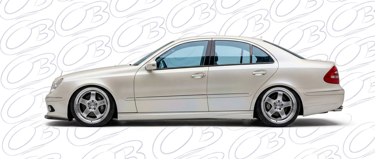 Aerodynamic  Mercedes-Benz E55 AMG E55 AMG - Sleek design for enhanced vehicle styling.