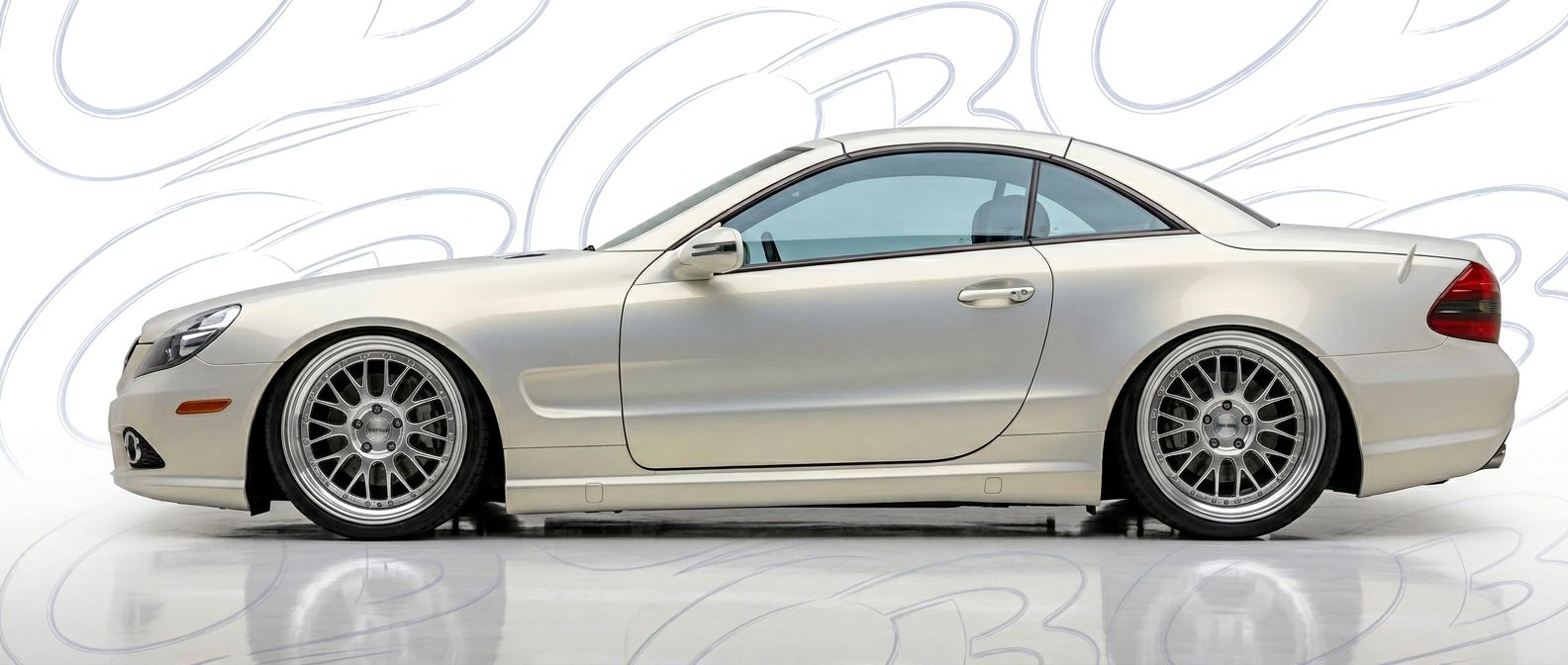 High-quality 2010 Mercedes-Benz SL-Class 2010 exterior shot with professional studio lighting.