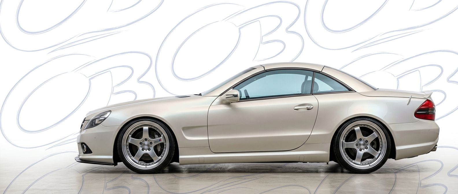 Detailed view of 2011 Mercedes-Benz SL-Class 2011 featuring lightweight, durable construction.